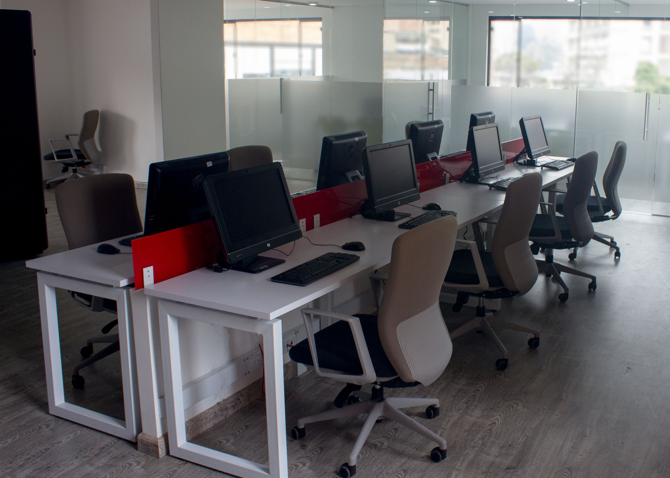 Estaciones de trabajo, muebles de oficina