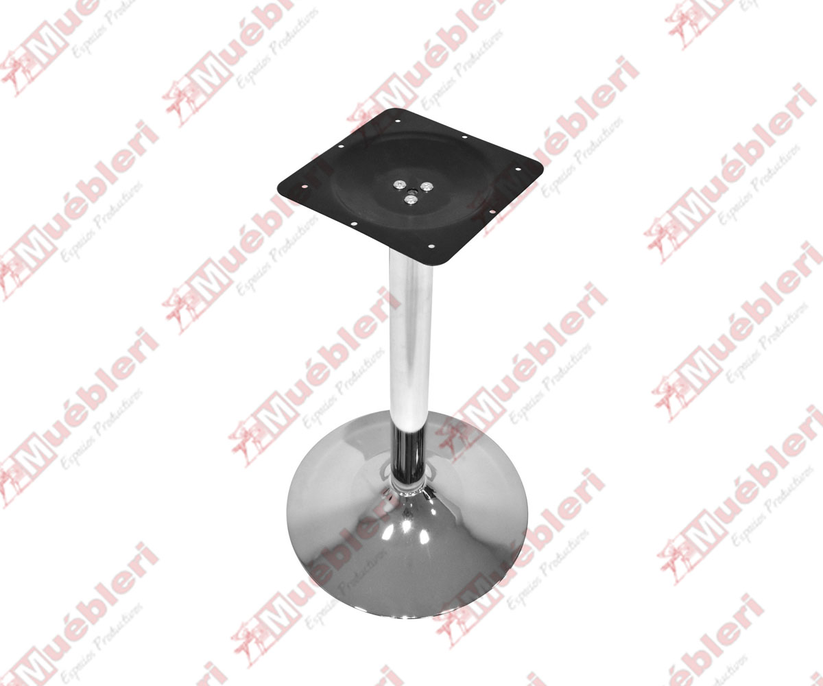 Base para mesa restaurante o base para mesa cafetería base cromo B6